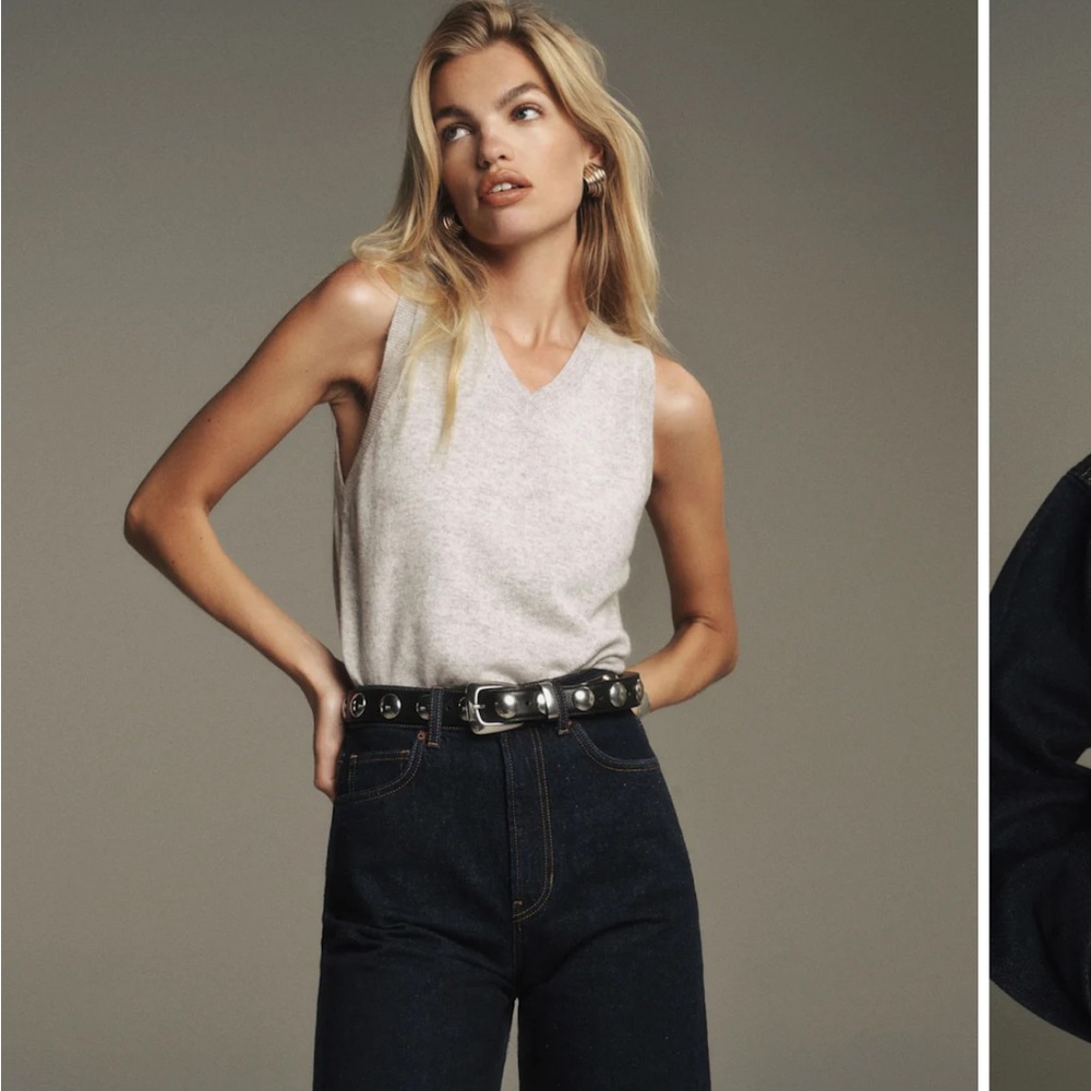 Reformation Reese Cashmere Tank